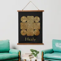 Celtic Knotwork Cross Personalized Hanging Tapestry