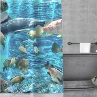 Aquatic Serenity Shower Curtain