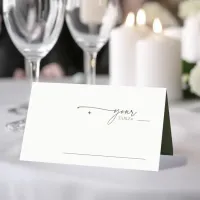 Simply Chic Wedding Table Pearl ID1046 Place Card