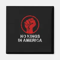 No Kings In America Since 1776 Resist 8647 US Flag Magnet