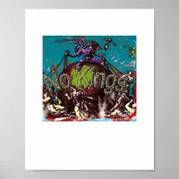 No Kings Classic Modern Minimal Style Poster