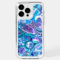 Blue Rhapsody | Abstract Art Speck iPhone 14 Pro Max Case