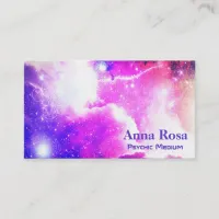 *~* Sacred Geometry Nebula Galaxy Cosmic Business Card