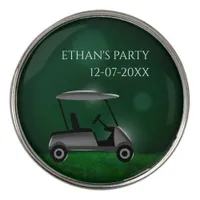 Golfer Golf Bachelor Party - Green golf course Golf Ball Marker