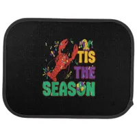 Funny Tis The Season Mardi Gras Crawfish Car Floor Mat