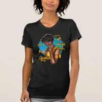 Dynamic Black Gemini Diva with Dual Energy T-Shirt