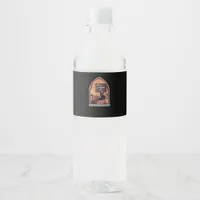 Whimsigothic Cathedral Window Classic Water Bottle Label