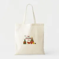 Its The Season Again Christmas Gnome Tote Bag