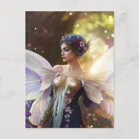 Woman Fairy Fantasy Postcard