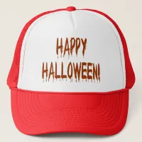 Happy Bloody Halloween Trucker Hat