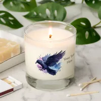 Goth Raven Scented Candle Dark Aesthetic