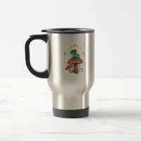 Cottagecore Aesthetic Goblincore Frog Wizard On Mu Travel Mug