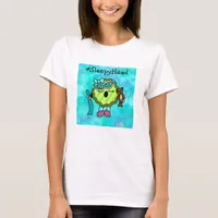 Sleepy Head Pickle | Funny Cartoon Pickles T-Shirt