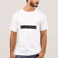 Uninfluenced Anti Social Media Personality Design T-Shirt