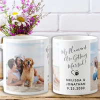 My Humans Are Getting Married 2 Pet Dog Photo Coffee Mug