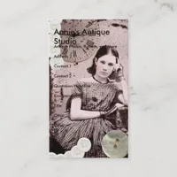 She Has All The Time Business Card