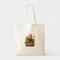 Cottagecore Aesthetic With Book Cute Goblincore Cr Tote Bag