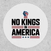 No Kings In America USA Retro Classic Patch