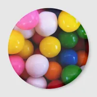 Colorful Gumballs Refrigerator Magnets