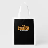 Halloween Donald  Costume Trumpkin Ideas Classic Grocery Bag