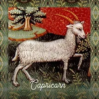 Capricorn the Goat Vintage Zodiac Sign Birthday Party