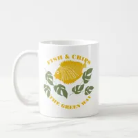 Aquaponics Fish & Chips the Green Way Coffee Mug