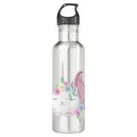 Cute Caticorn Stainless Steel Water Bottle