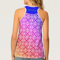 Namaste Chakra Color Healing Mandala Tank Top