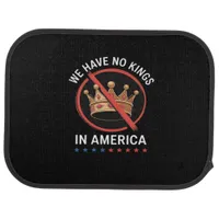 No Kings In America Retro Classic Car Floor Mat
