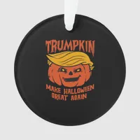 Trumpkin Halloween - Make Halloween Great Again Cl Ornament