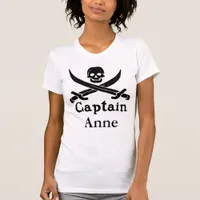 Personalized Pirate Captain T-Shirt