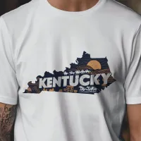 Retro Travel Iconic Kentucky Graphic T-Shirt