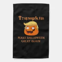 Trumpkin Halloween – Make Halloween Great Again Pu Garden Flag