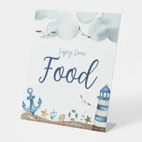 Nautical Food Baby Shower Sign