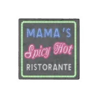 Mama's Spicy Hot Ristorante ID234 Stone Magnet