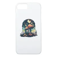 Cottagecore And Aesthetic Goblincore Mushroom Fair iPhone 8/7 Case