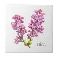 Tile - Lilac Blossoms