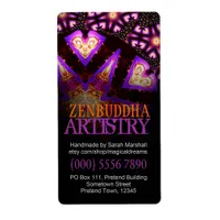 Zen Buddha 'Scopes Art Label