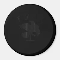 Crow, F-Caw-F Funny Bird Aesthetic Casual Magnet