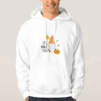 It’s Fall Y’all Gnome Cute Autumn Illustration Gra Hoodie