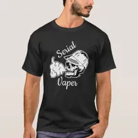 Serial Vaper Pro Vaping  T-Shirt