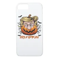 Hair Funny Pumpkin Halloween Boo - Political Humor iPhone 8/7 Case