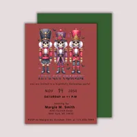 Trendy Hallowmas Party Halloween Christmas Invitation