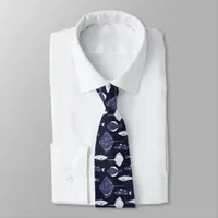 Fishmonger Seafood Restaurant Fish Market Neck Tie