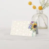 Wild Flowers Design, Place Cards