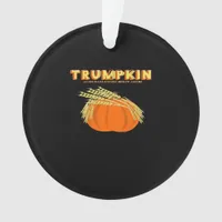 Halloween Trumpkin Donald Funny Pumpkin Make Hallo Ornament