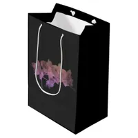Orchid Ipanema shadow on a dark background Medium Gift Bag