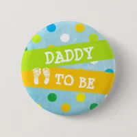 Daddy to be Baby Shower Button