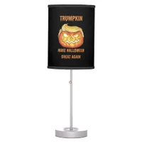 Sweatshirt, Trumpkin, Halloween Classic Table Lamp