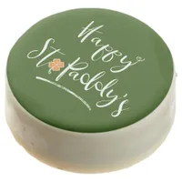 Happy St. Paddy's Orange Shamrock ID336 Chocolate Covered Oreo